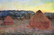 Claude Monet Deux Meules de Foin Sweden oil painting artist